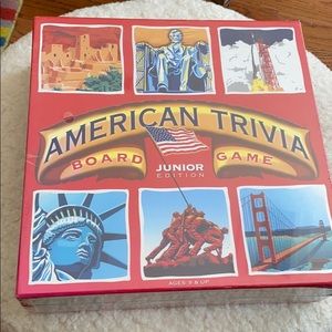 American Trivia Board Game Junior Edition
